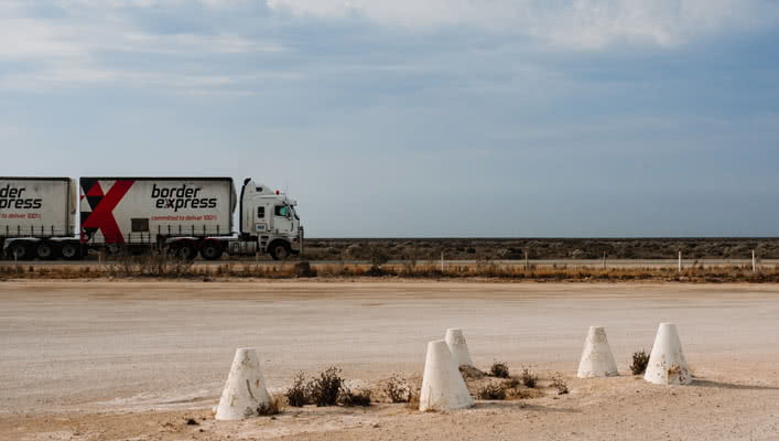 Border Express Semi Truck