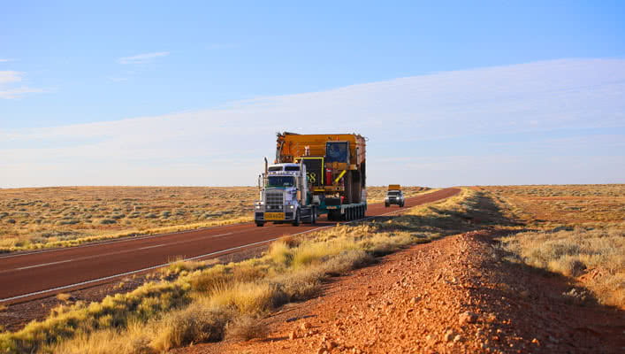 Oversize Semi Truck