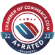A+ Rated badge by chamber of commerce for TMD